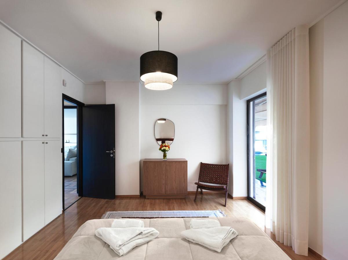 Sea View Luxurious Flat - Athens Coast. Exterior photo
